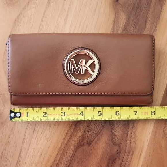 Michael Kors Brown Leather Wallet - Picture 11 of 16